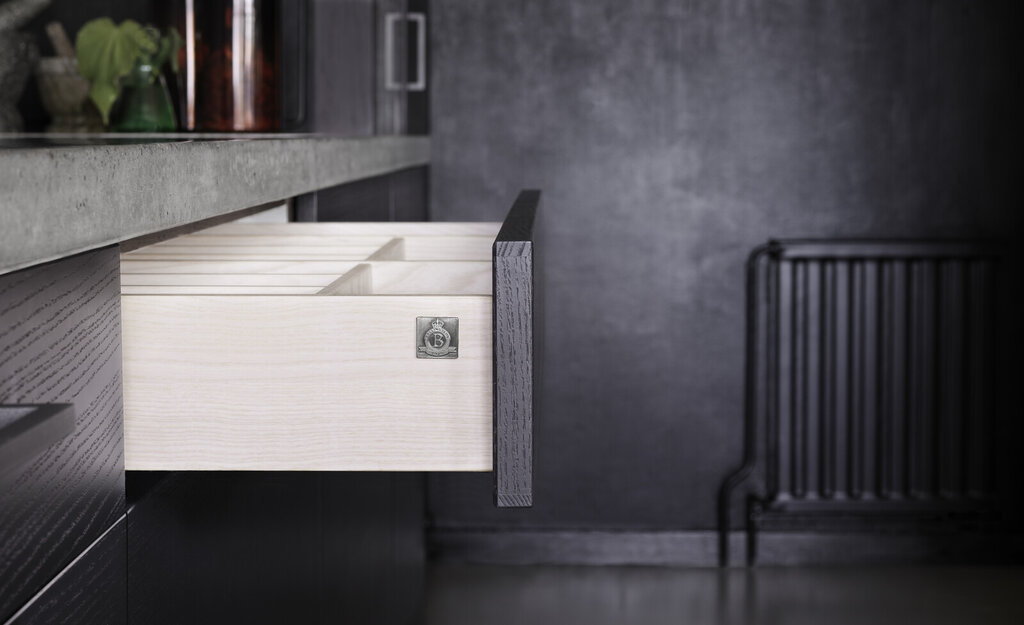 Kjøkkeninspirasjon Bistro ask brunbeiset Kjøkkeninspirasjon Bistro ask brunbeiset