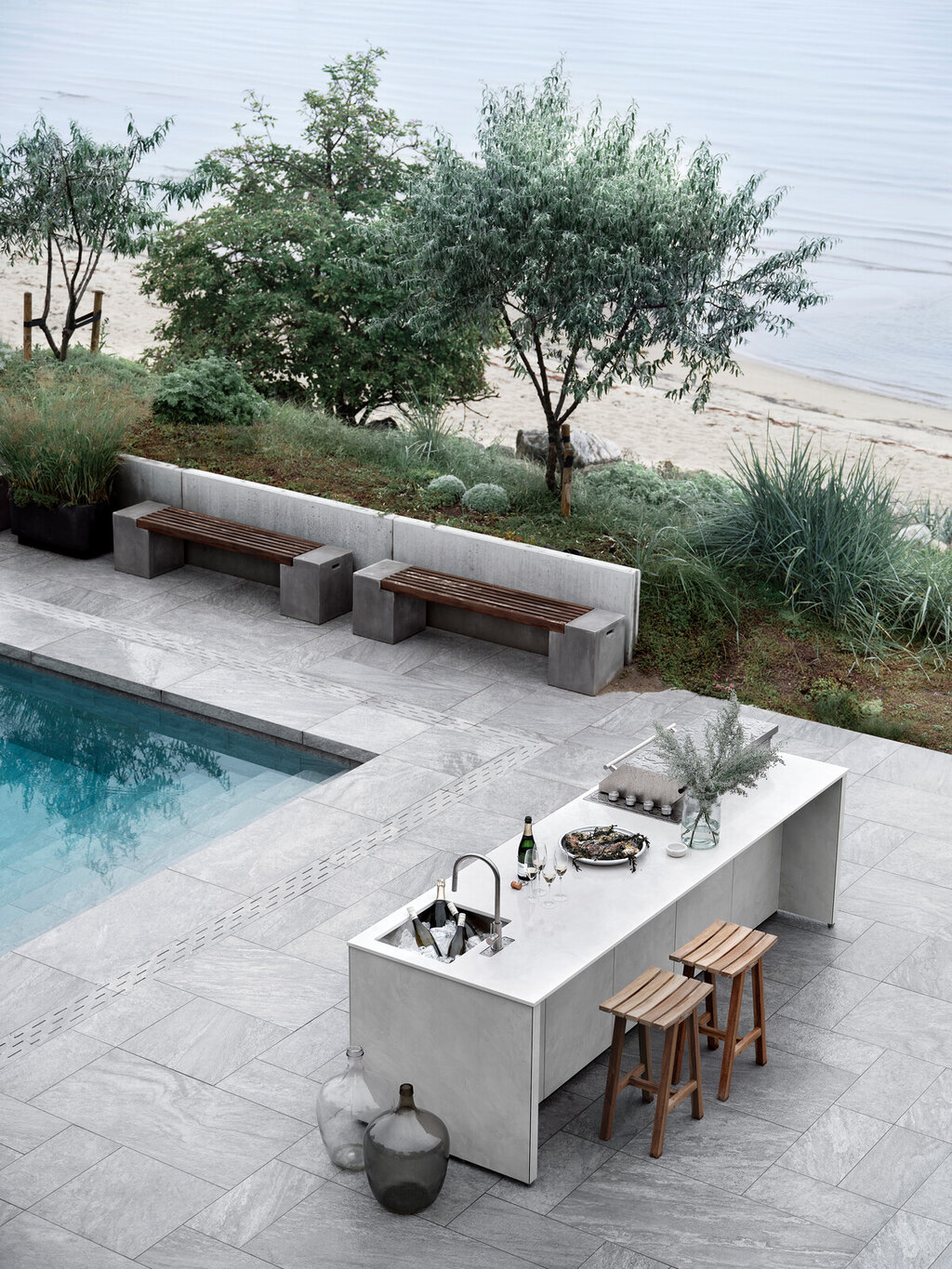 Utekjøkkeninspirasjon albarium b 300, d 90 Utekjøkkeninspirasjon albarium b 300, d 90