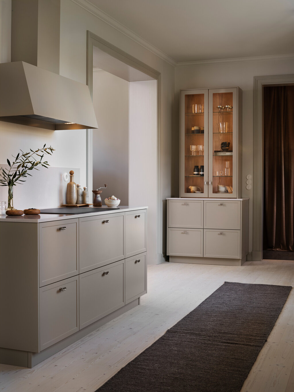 Kjøkkeninspirasjon Aroma mørkebeige Kjøkkeninspirasjon Aroma mørkebeige