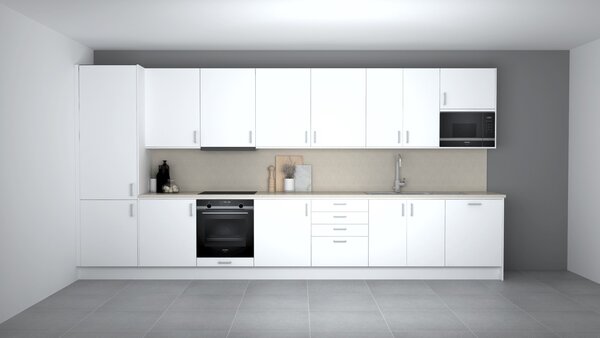 Kjøkken med dør Kjøkken med dør